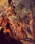  Adam  Elsheimer The Stoning of St.Stephen Norge oil painting reproduction